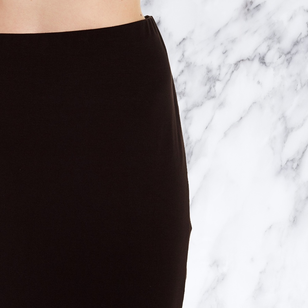 Vince Camuto Rich Black Above-the-Knee Skirt - Picture 8 of 8